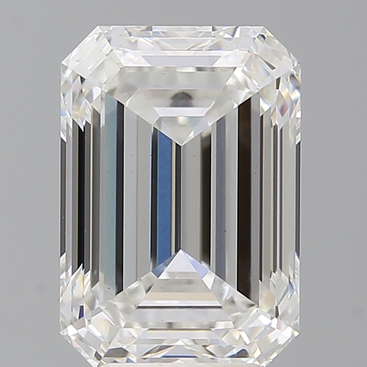 5.1ct Emerald Cut Lab-Grown Diamond, E Color, VS2 Clarity, IGI Certified