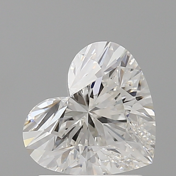 1.57ct Heart Cut Lab-Grown Diamond, F/VVS2, 7.19mm ID