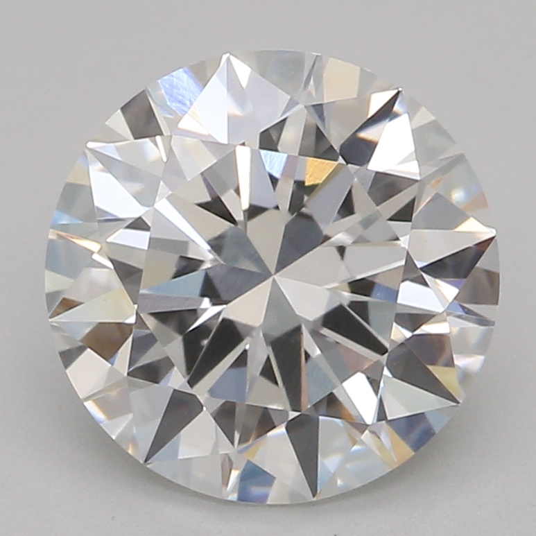 1.54ct Round Lab-Grown Diamond, D/VVS2, 7.42mm ID