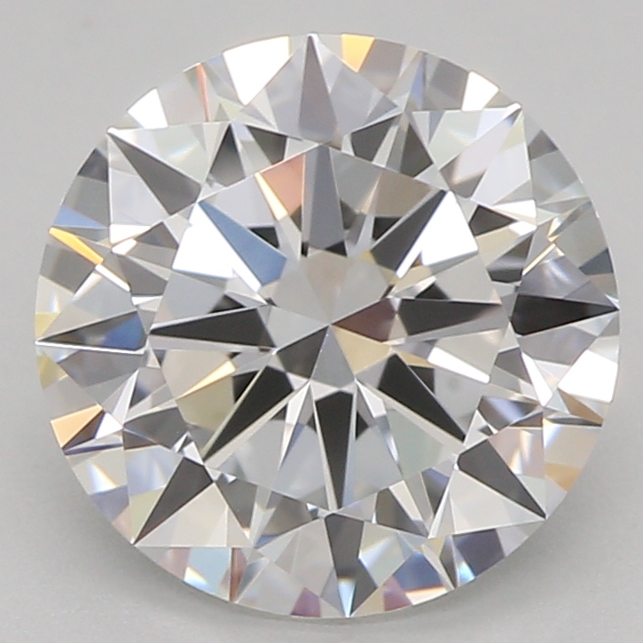 1.59ct Round Lab-Grown Diamond, D Color, VVS2 Clarity, 7.52mm ID