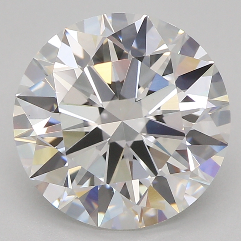 2.09ct Round Lab-Grown Diamond, F/VS1, 8.10mm ID
