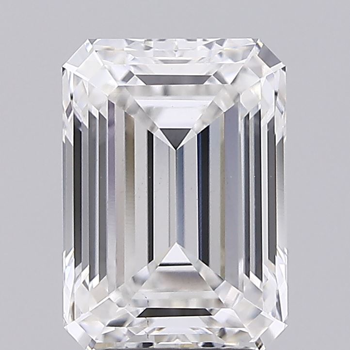 3.18ct lab-grown emerald diamond, E/VS1, 9.63mm ID