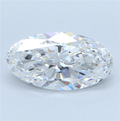 5.57ct Moval lab-grown diamond