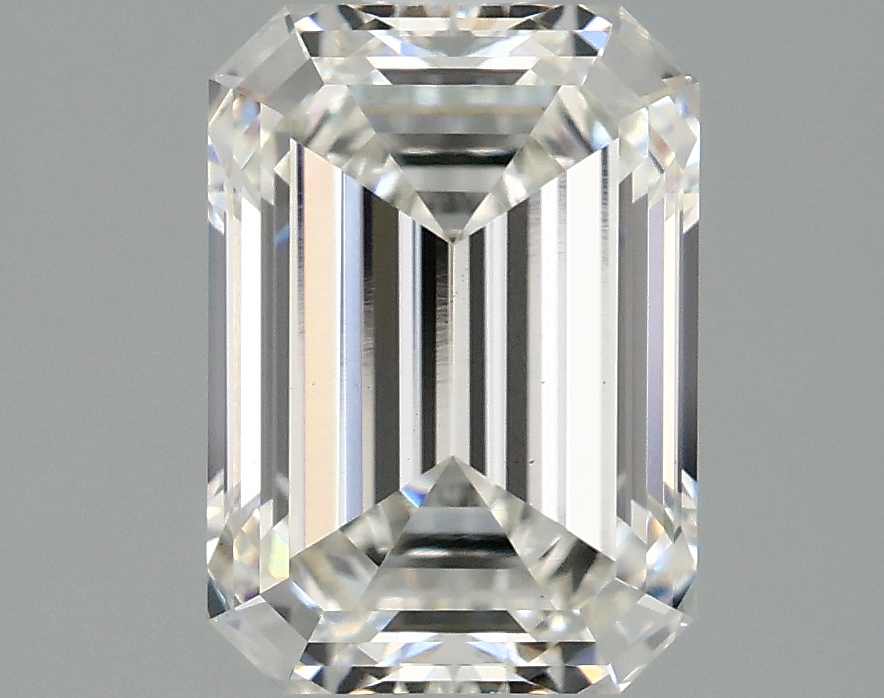 1.84ct lab-grown emerald diamond, F color, VS1 clarity, 8.26mm ID