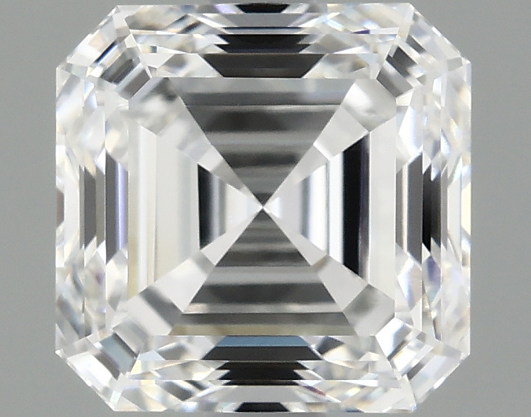 1.9ct lab-grown Asscher diamond, D/VVS2, 6.73mm ID
