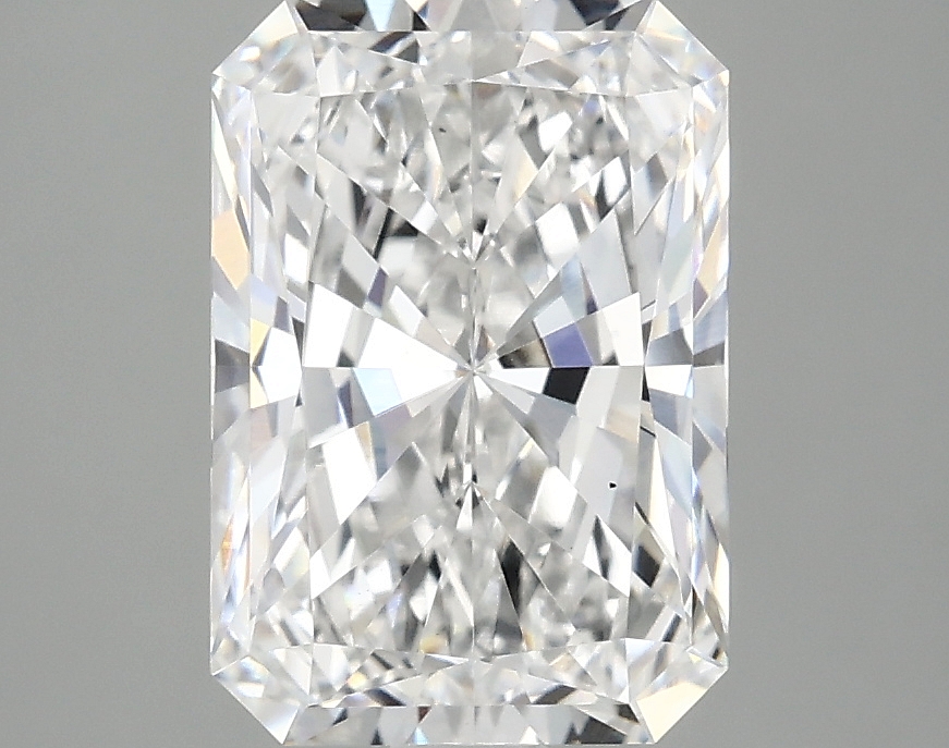 2.89ct Radiant cut lab diamond, D/VS1, 10.29x7.07x4.67mm