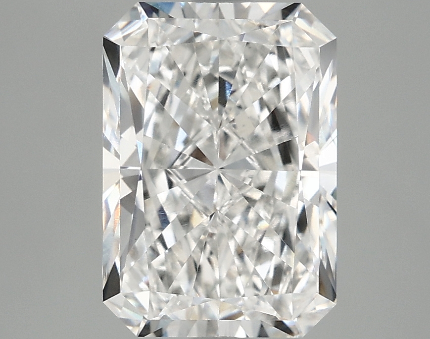 2.93ct Radiant cut lab-grown diamond, E/VVS2, 10.04mm x 7.00mm x 4.78mm