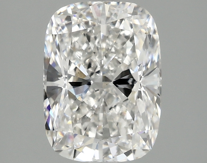 2.14ct Cushion Cut Lab Diamond, F Color, VS2 Clarity