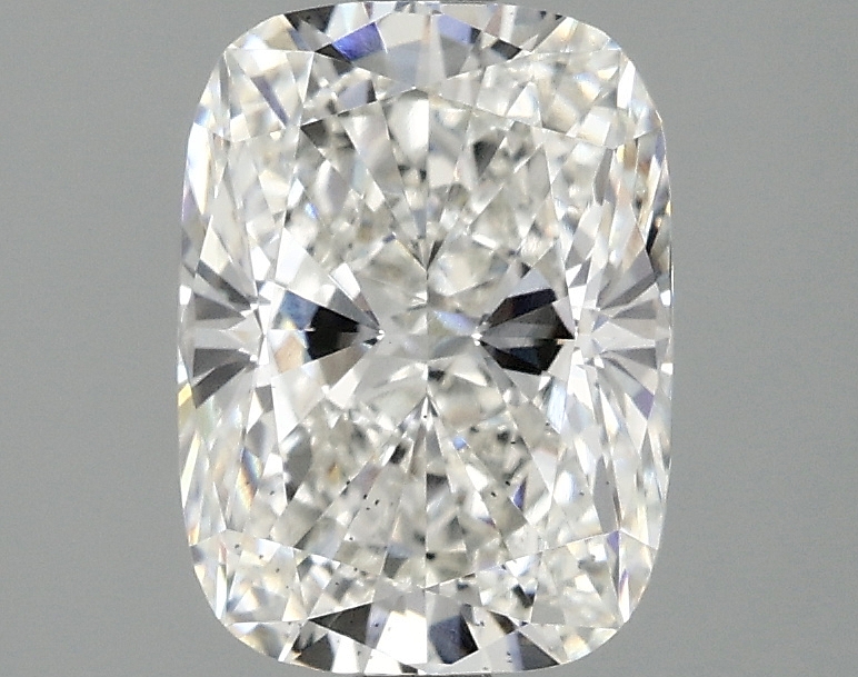 2.16ct Cushion Cut Lab Diamond, F Color, VS2 Clarity, 9mm ID