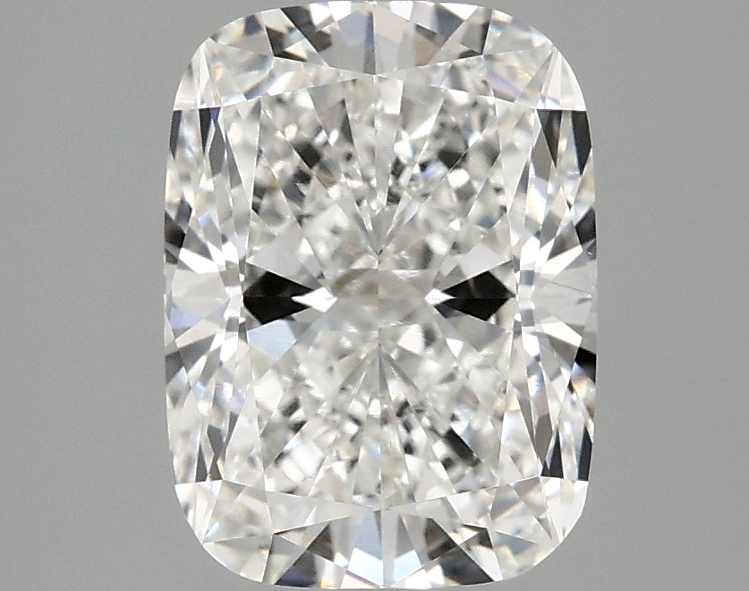 2.66ct Cushion Cut Lab Diamond, F Color, VVS2 Clarity