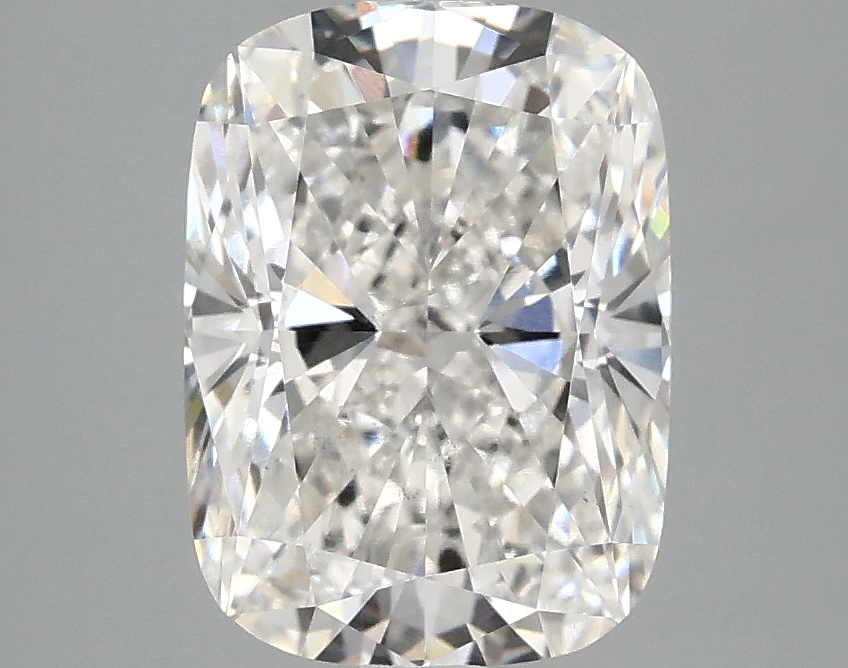 2.69ct Cushion Cut Lab Diamond, F Color, VS2 Clarity