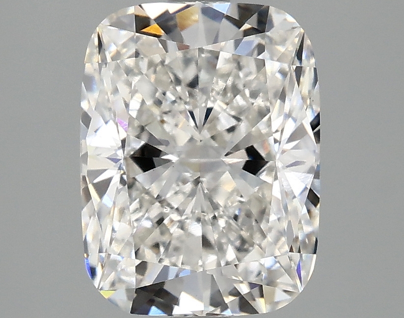 2.71ct Lab-Grown Cushion Cut Diamond, F Color, VS1 Clarity