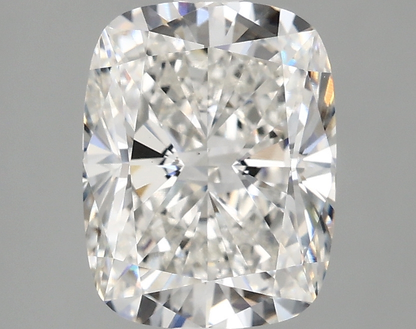 2.76ct Cushion Cut Lab Diamond, F Color, VS1 Clarity