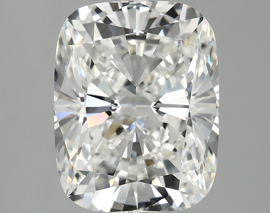 2.86ct Cushion Cut Lab Diamond, F Color, VVS2 Clarity