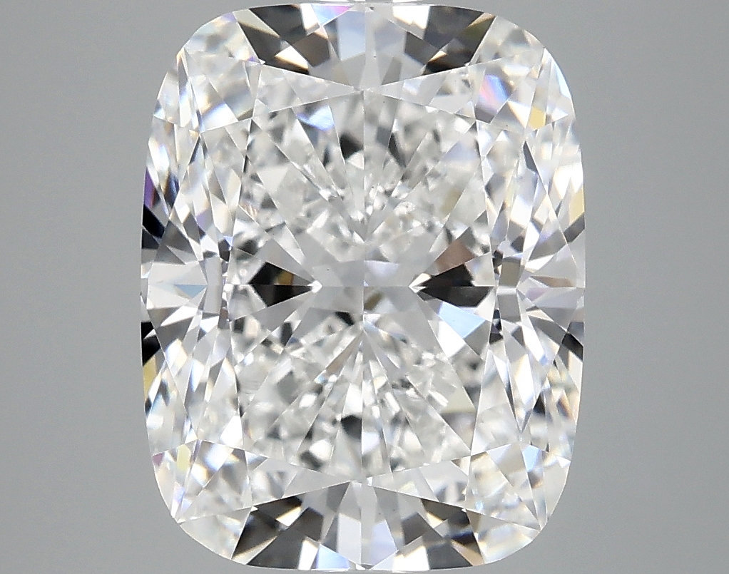 4.86ct Cushion Cut Lab Diamond, D/VS1, 11.31x8.85x6.01mm