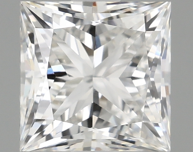 1.22ct lab-grown princess diamond, F/VVS1, 5.78mm x 5.73mm x 4.09mm