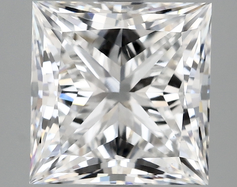 2.41ct Princess cut lab-grown diamond, D/VS2, 7.38mm x 7.25mm x 5.08mm
