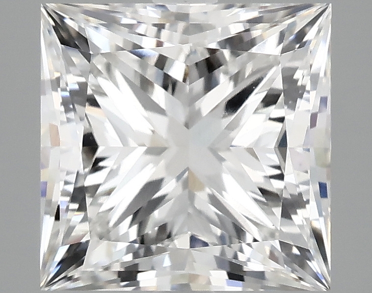 4.19ct Princess cut lab-grown diamond, E/VS1, 8.74 x 8.65 x 6.29 mm