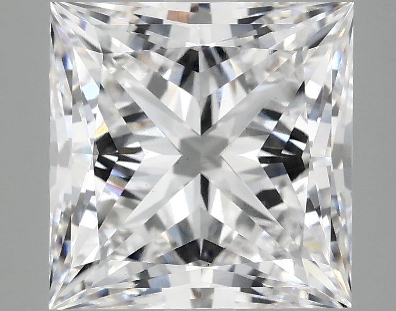 4.91ct lab-grown Princess diamond, E color, VS1 clarity, IGI certified