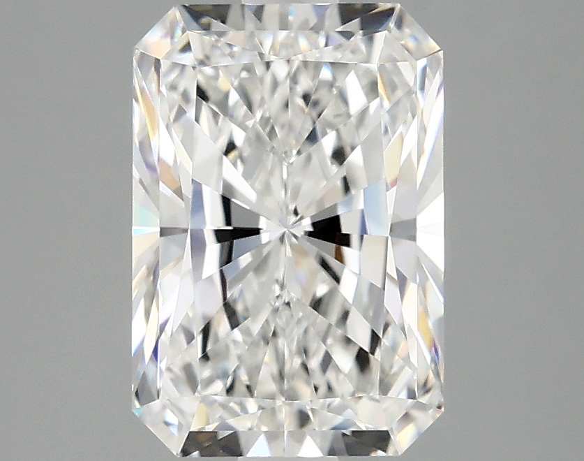 2.66ct Radiant cut lab-grown diamond, E/VVS2, 9.81x6.73x4.61mm
