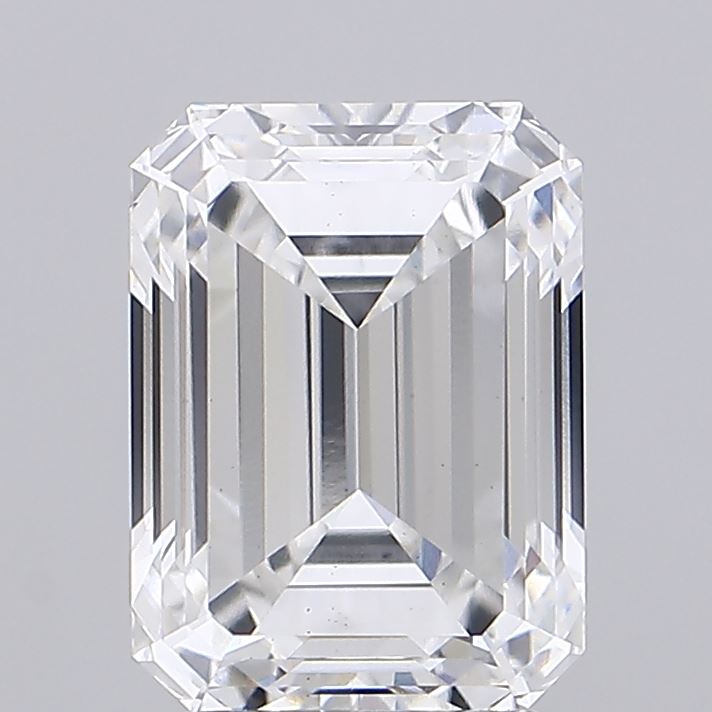 3.25ct Emerald Cut Lab Diamond, E/VS1, 9.56mm ID