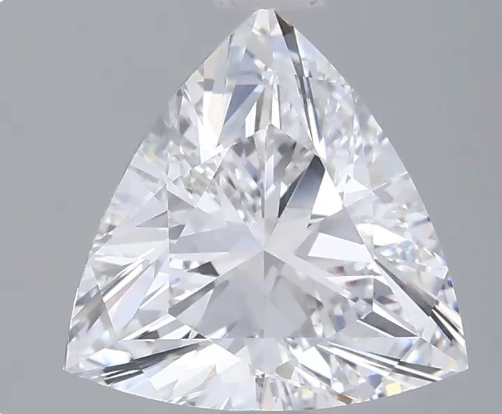 2.08ct Trillion lab-grown diamond
