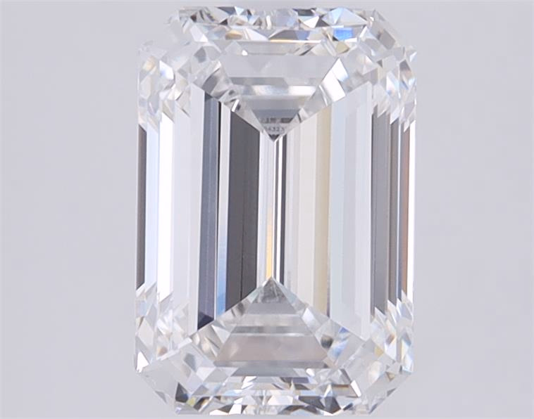 3.27ct Emerald Cut Lab-Grown Diamond, D/VS1, 9.78mm ID