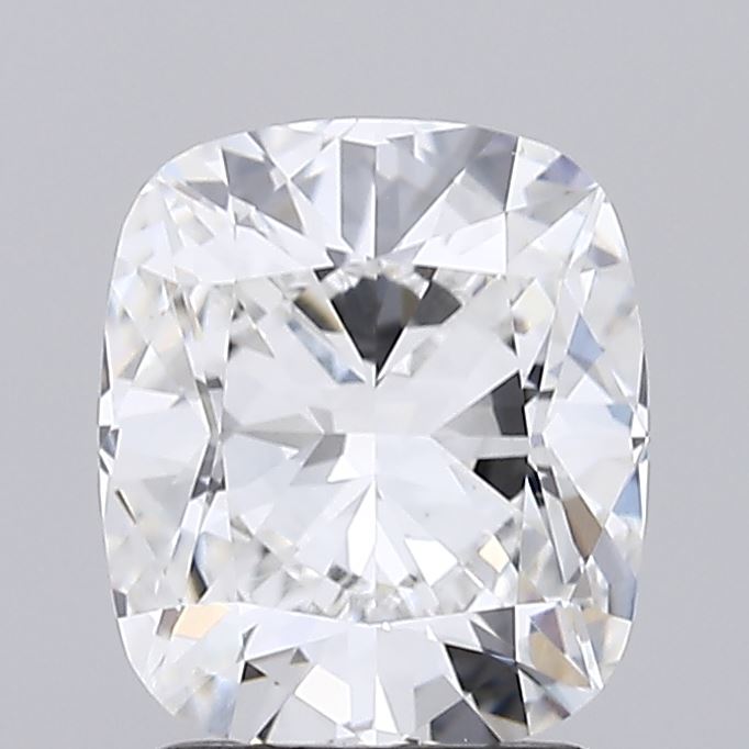 1.51ct Cushion Cut Lab-Grown Diamond, E/VVS2, 6.98mm ID