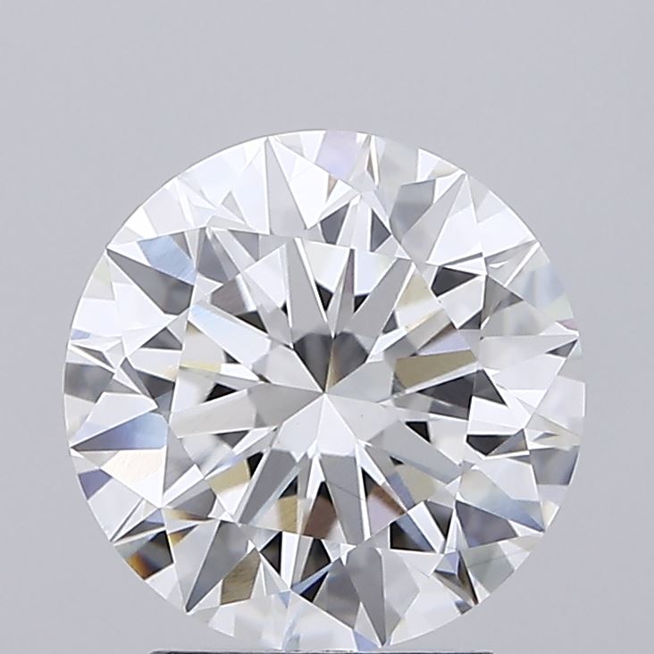2.65ct Round F/VVS2 Lab Diamond, 8.80mm ID, IGI Certified