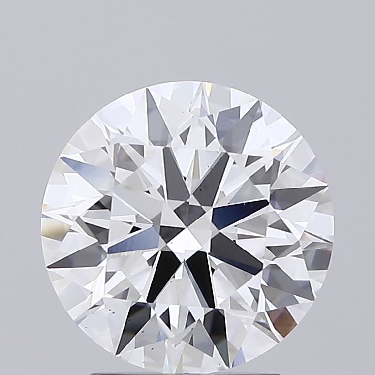 2.66ct Round E/VS2 Lab Diamond, 8.87mm ID, IGI Certified