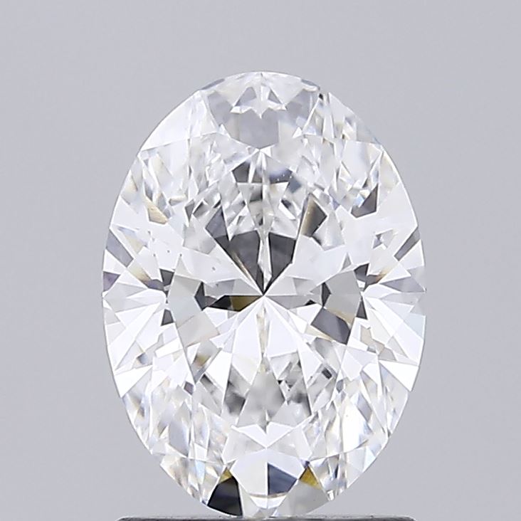 1.36ct Oval Lab-Grown Diamond, D/VS1, 8.81mm ID