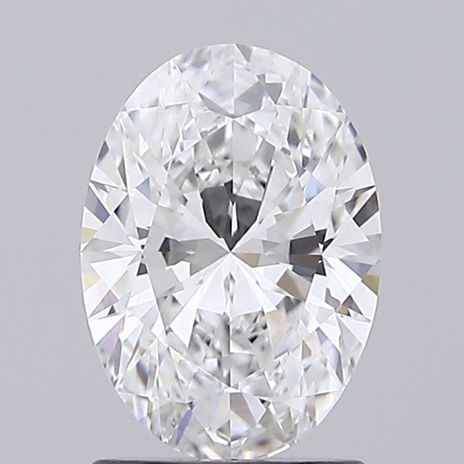 1.51ct Oval Lab-Grown Diamond, E/VVS1, 9.08mm ID