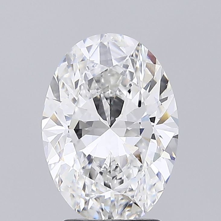 3.16ct Oval lab-grown diamond