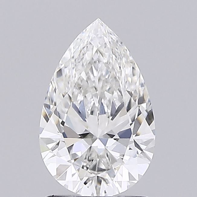 1.58ct Pear Lab Diamond, F/VVS1, 10.18mm ID