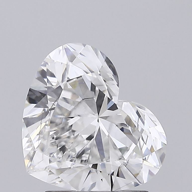 2.03ct Heart Cut Lab-Grown Diamond, 7.56 X 9.01 X 5.00 mm