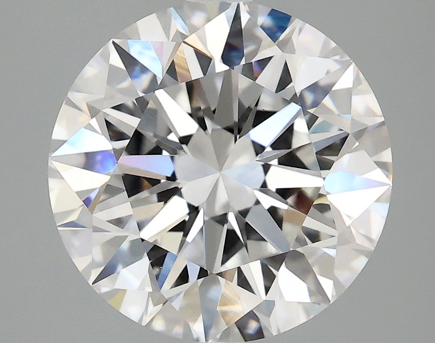 3.56ct Round E/VVS2 Lab Diamond, 9.72mm ID, IGI Certified
