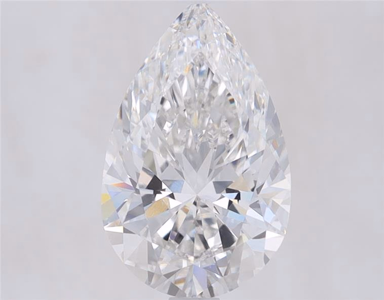 3.71ct Pear Lab Diamond, D/VS1, 13.58mm ID