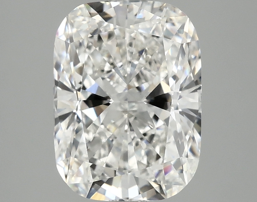 3.18ct Cushion Cut Lab Diamond, F Color, VS1 Clarity, 10.30x7.62x5.15mm