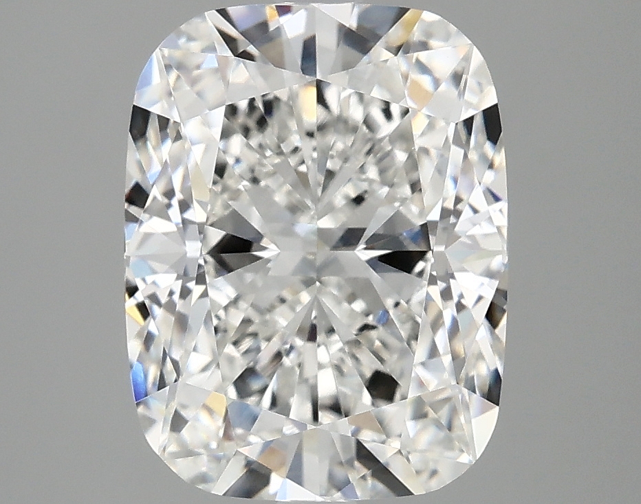 3.93ct Cushion Cut Lab-Grown Diamond, F Color, VVS1 Clarity