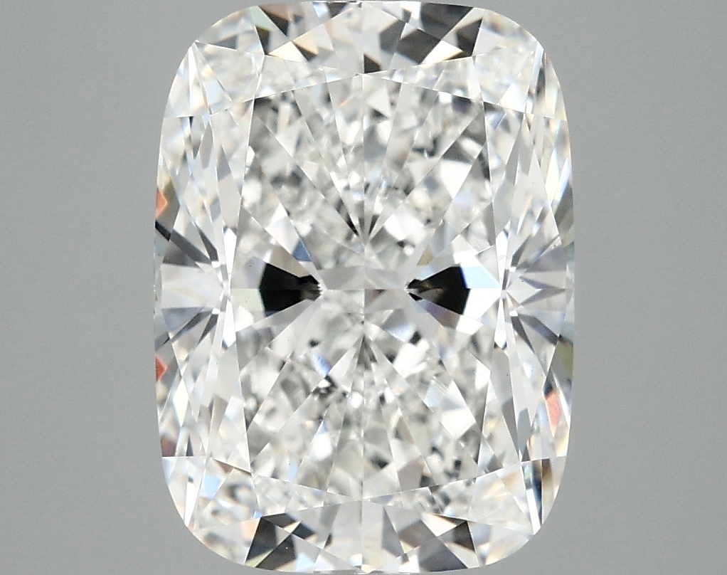 5.02ct Cushion Cut Lab Diamond, F Color, VS1 Clarity
