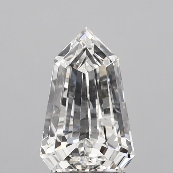 1.5ct lab-grown diamond, shield cut, G color, VS1 clarity, 9.47mm ID