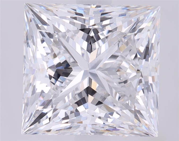 3.08ct Princess lab-grown diamond
