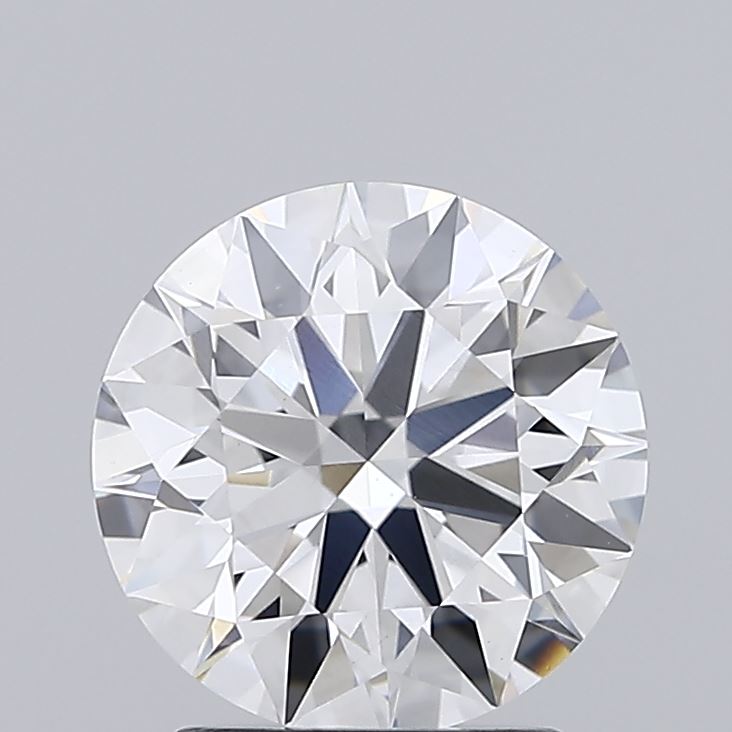2.2ct Round Lab-Grown Diamond, F/VVS2, 8.29mm ID