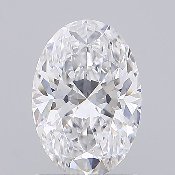 1.09ct Oval Lab-Grown Diamond, D/VS2, 8.29mm ID