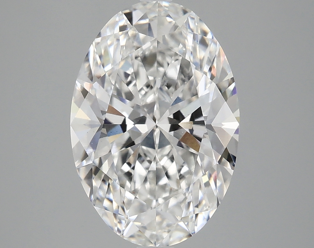 3.25ct Oval Lab-Grown Diamond, E/VS1, 12mm ID