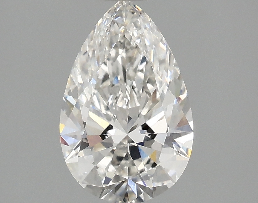 1.38ct Pear Cut Lab-Grown Diamond, F/VVS2, 9.89mm ID