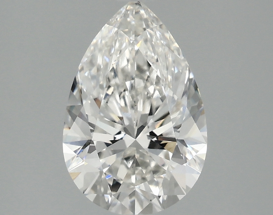 1.92ct Pear Cut Lab-Grown Diamond, F Color, VS2 Clarity