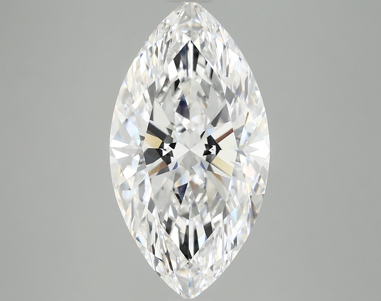 Lab-grown 3.95ct Marquise diamond, D/VS1, 15.62x8.26x5.34mm