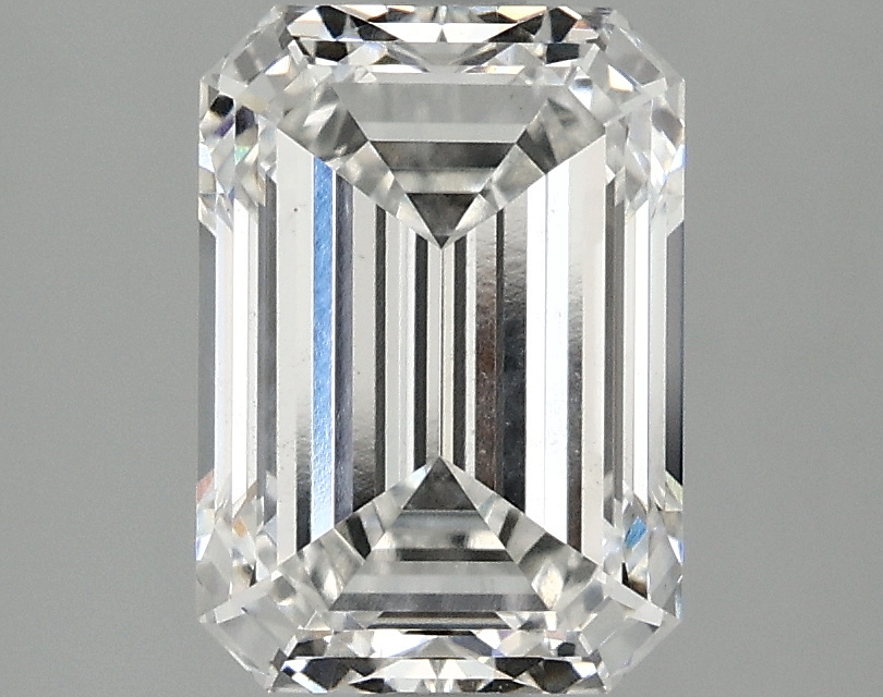 2.58ct lab-grown emerald diamond, E color, VS2 clarity, 9.14mm ID