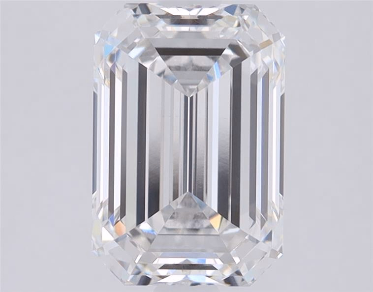 2.88ct Emerald Cut Lab-Grown Diamond, D/VS1, 9.54mm ID